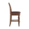 Alaterre Furniture Napa Counter Height Stool with Back, Mahogany ANNA01PDC - alternate 6